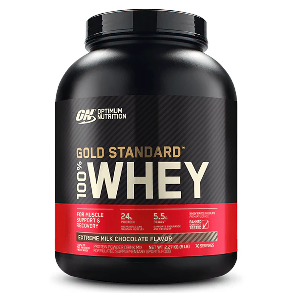 Optimal Nutrition Gold Standard 100% Whey Protein Extreme Milk Chocolate 2.27kg