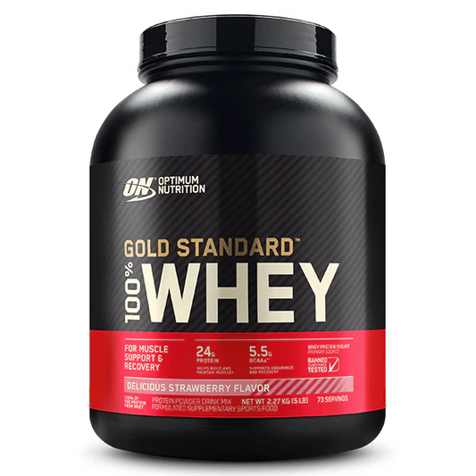Optimal Nutrition Gold Standard 100% Whey Protein Strawberry 2.27kg