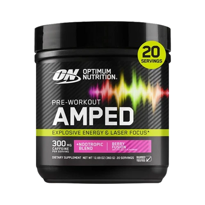 Optimum Nutrition Amped Pre-Workout 360G BERRY FUSION