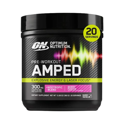 Optimum Nutrition Amped Pre-Workout 360G BERRY FUSION