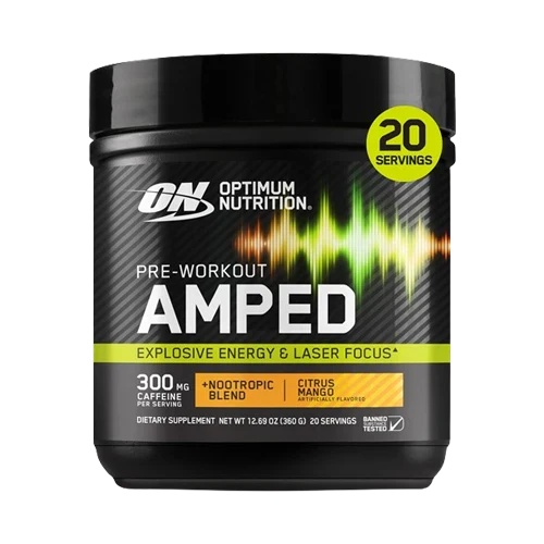 Optimum Nutrition Amped Pre-Workout 360G CITRUS MANGO