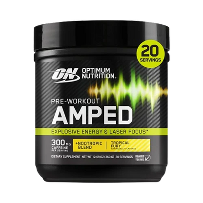 Optimum Nutrition Amped Pre-Workout 360G TROPICAL FURY