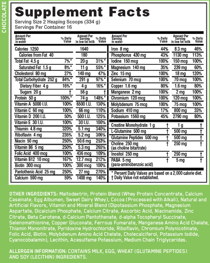 Optimum Nutrition Serious Mass Strawberry 5.44kg