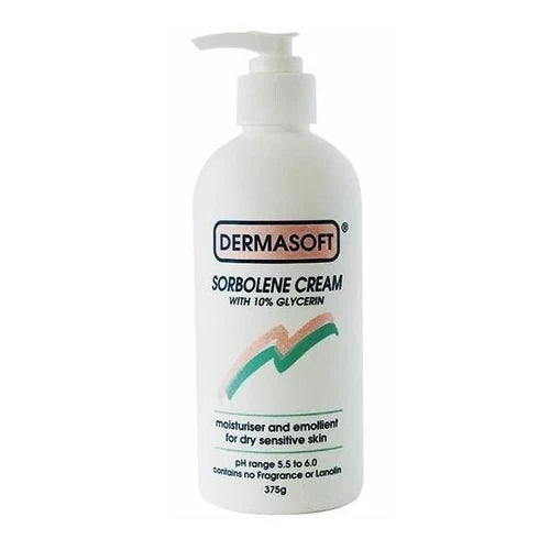 Dermasoft Sorbolene Cream Disp 375g
