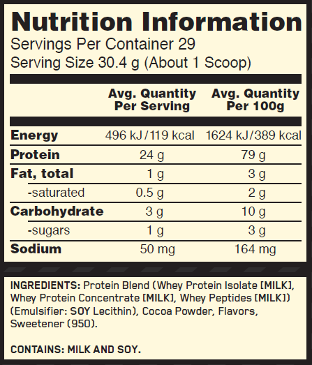 Gold Standard Whey Protein Double Rich Chocolate 454g