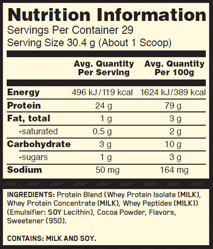 Gold Standard Whey Protein Double Rich Chocolate 454g