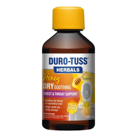 Duro-Tuss Herbals Honey Dry Liquid 200ml
