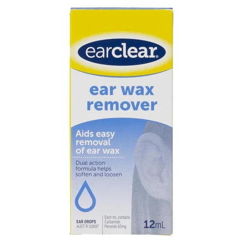 Earclear Wax Removal Drops 12ml