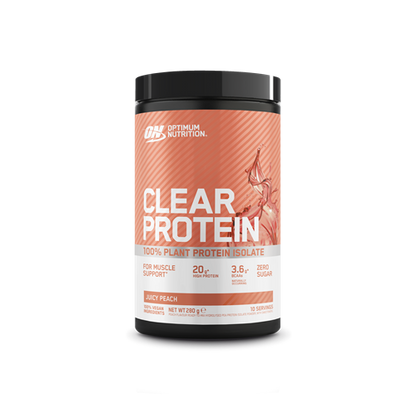 Optimum Nutrition Clear Plant Protein – Vegan Protein Powder Jucy Peach 280 g