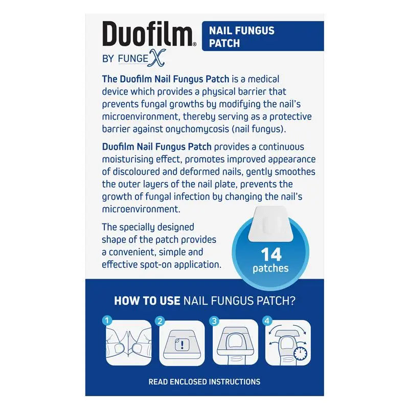 Duofilm Nail Fungus Patch 14pk