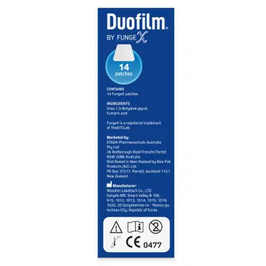 Duofilm Nail Fungus Patch 14pk