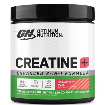 Optimum Nutrition Creatine Plus Strawberry Peach 360g