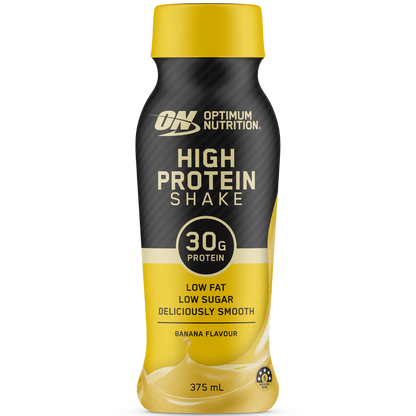 ON HIGH PROTEIN SHAKE BANANA 375ML Box of 12