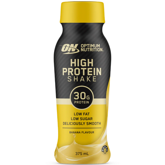 ON HIGH PROTEIN SHAKE BANANA 375ML Box of 12