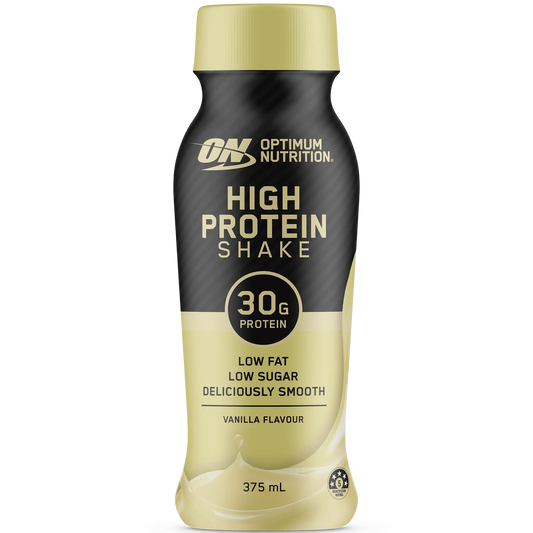 ON HIGH PROTEIN SHAKE VANILLA 375ML Box of 12