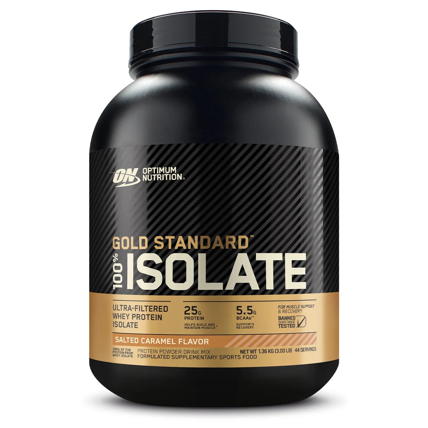 Gold Standard Isolate Protein NZ - Optimum Nutrition Whey Isolate 1.36KG Salted Caramel