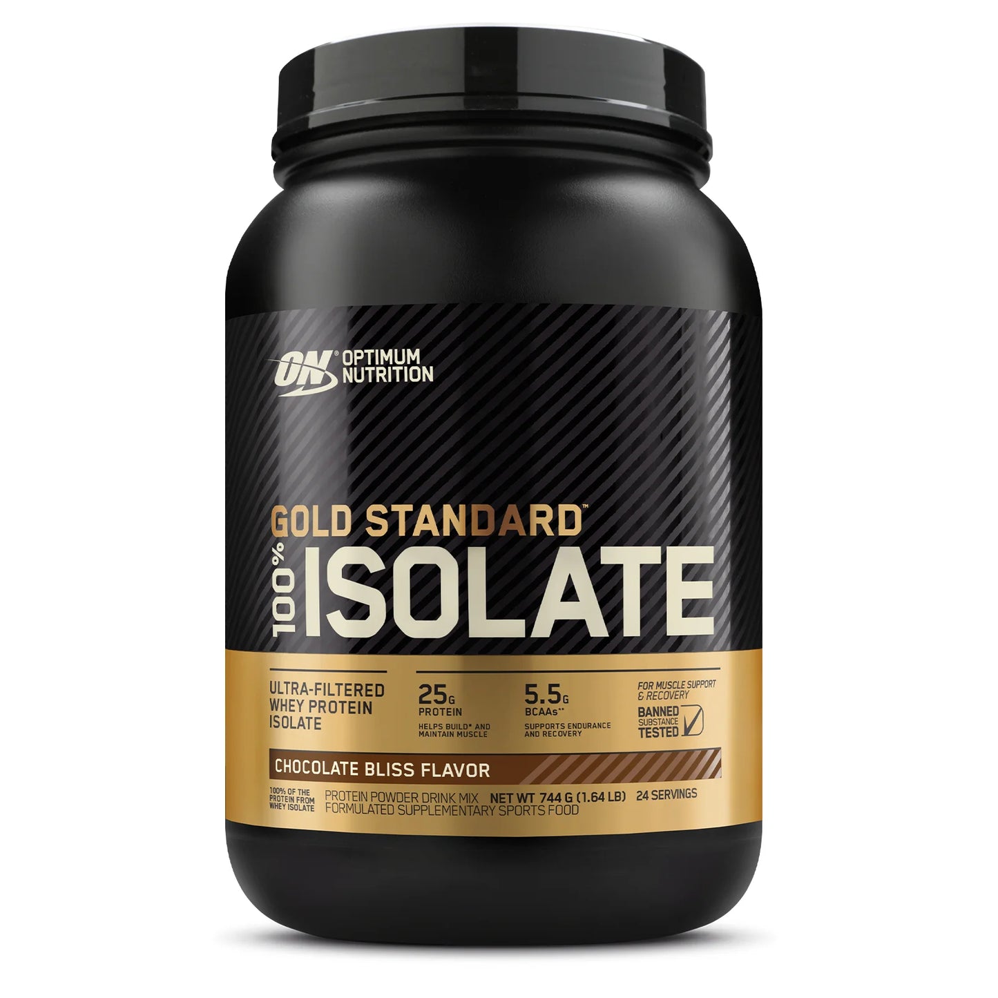 Gold Standard Isolate Protein NZ - ON Whey Isolate Chocolate 744G