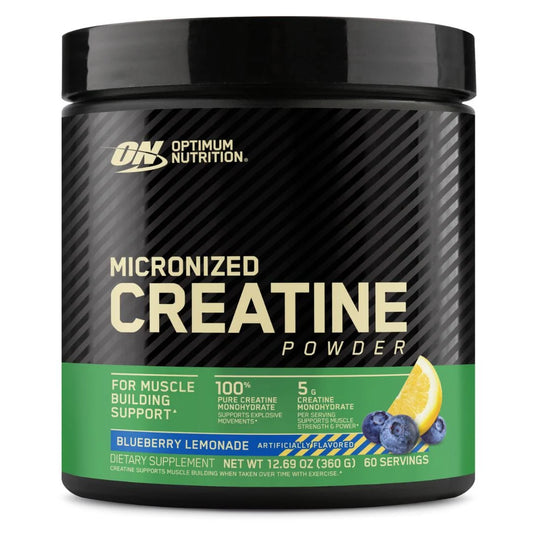 Optimum Nutrition Creatine Powder Blue Lemonade 360g