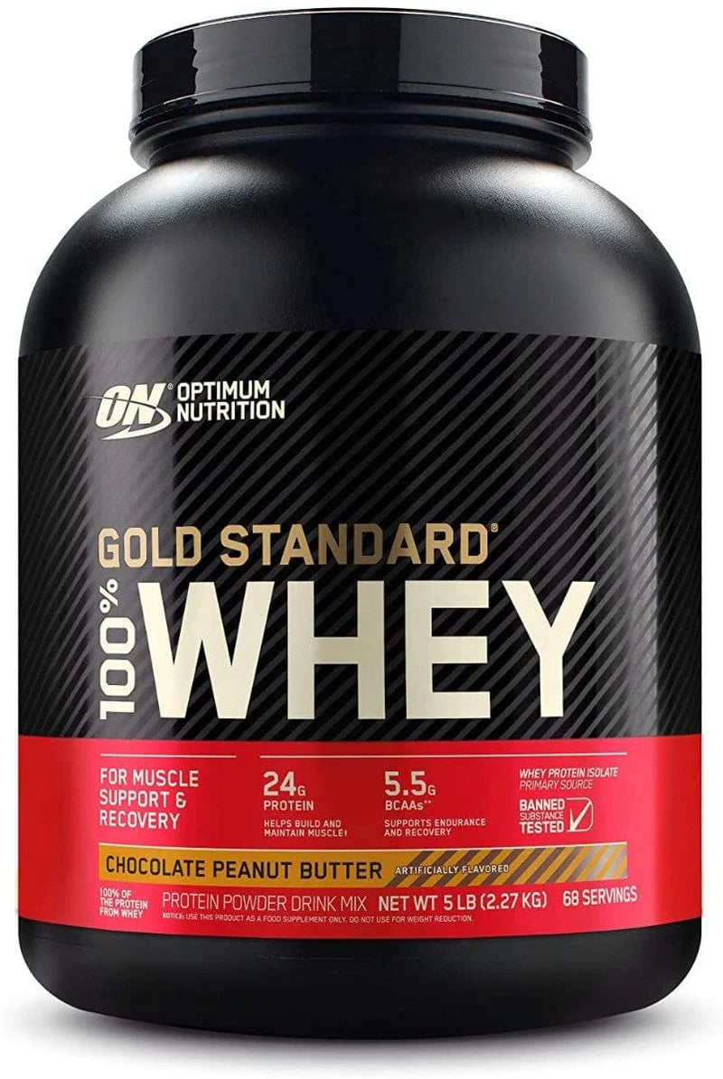 Optimal Nutrition Gold Standard 100% Whey Protein Chocolate Peanut Butter 2.27kg