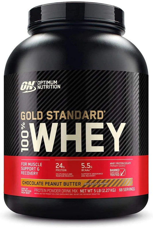 Optimal Nutrition Gold Standard 100% Whey Protein Chocolate Peanut Butter 2.27kg