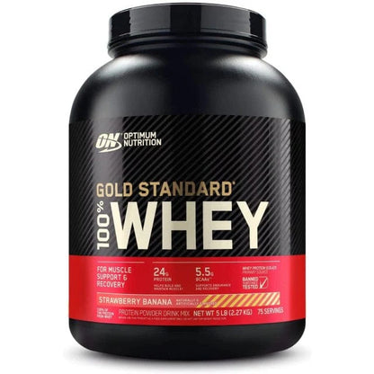 Optimal Nutrition Gold Standard 100% Whey Protein Strawberry Banana 2.27kg