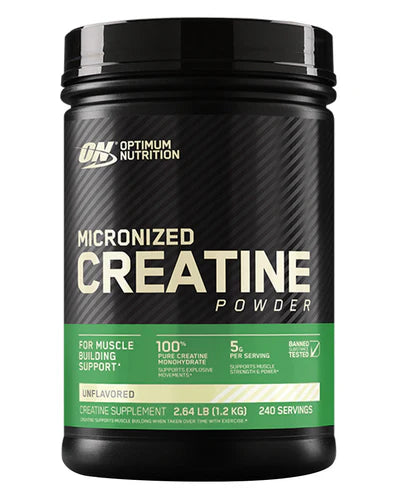 Optimum Nutrition Creatine Powder UNFLAVOURED 1.2kg
