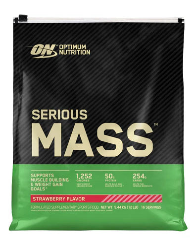 Optimum Nutrition Serious Mass Strawberry 5.44kg